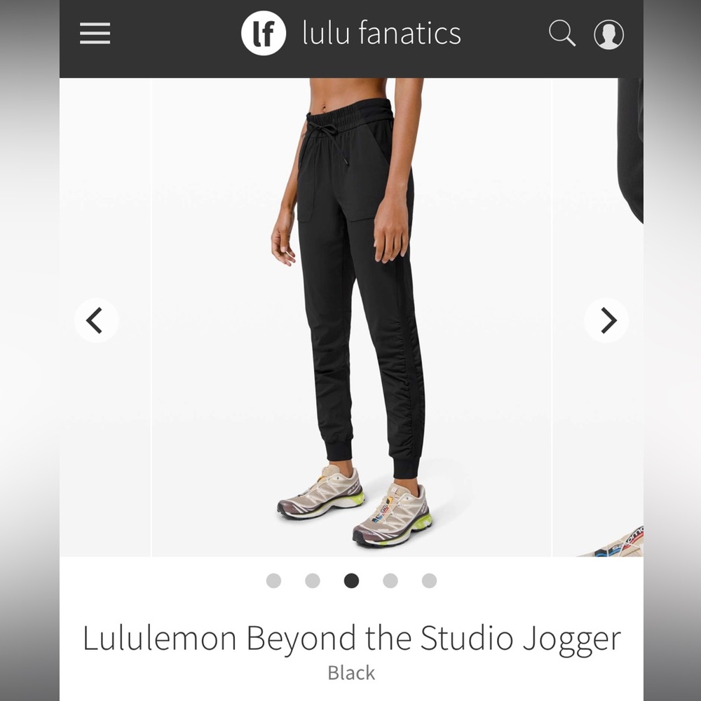 Lululemon Beyond the Studio Jogger high waisted